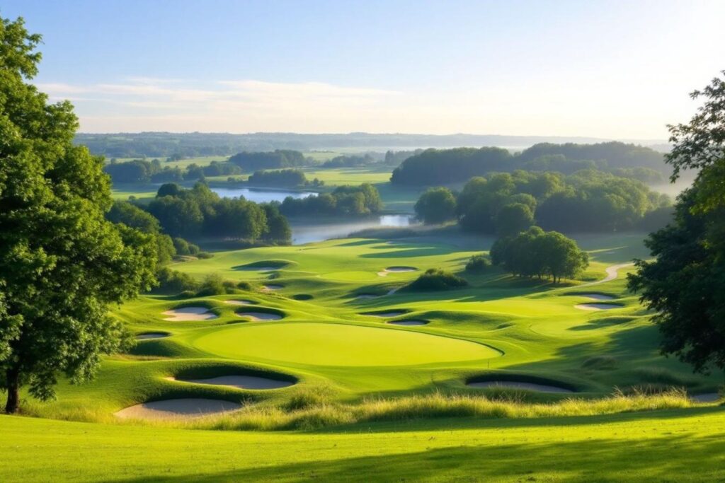 Parcours du golf de Lyon Salvagny : guide complet et avis