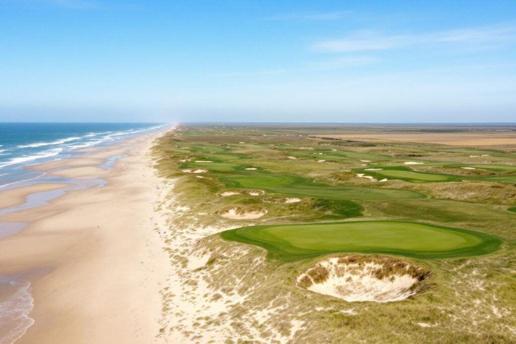 Parcours golf Omaha Beach : test complet à Port-en-Bessin