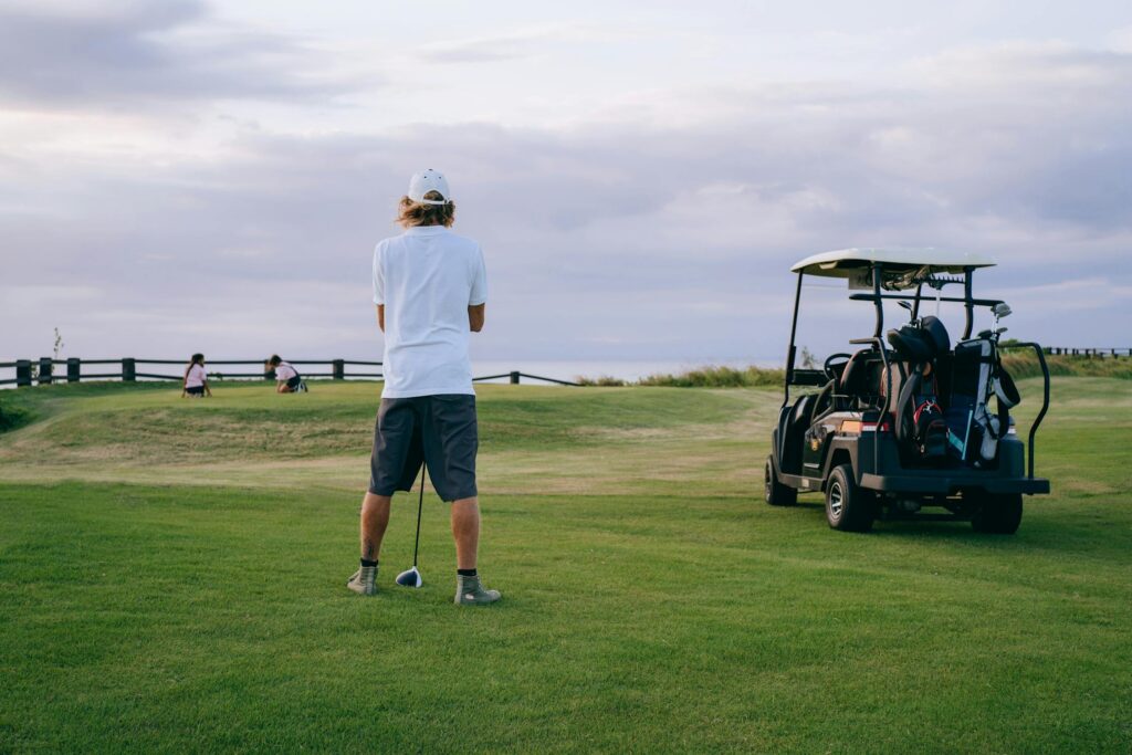 joueur de golf