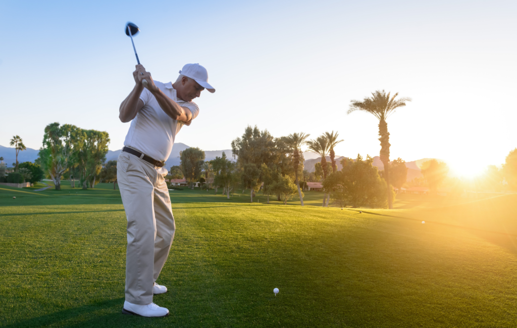 joueur de golf